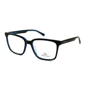Charles Delon Square Women Black/Blue Plastic Frm.